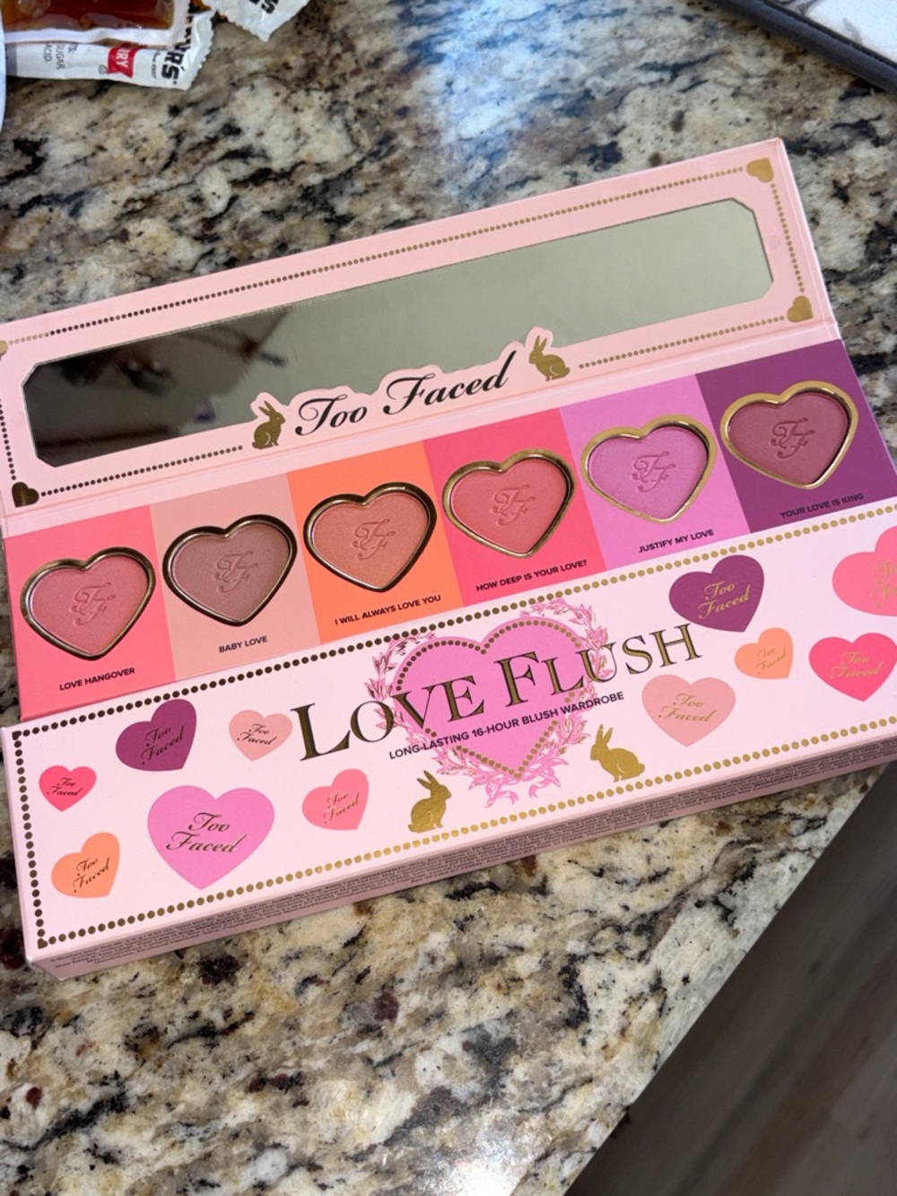 💕⚡️Too Faced Love Flush Blush Wardrobe